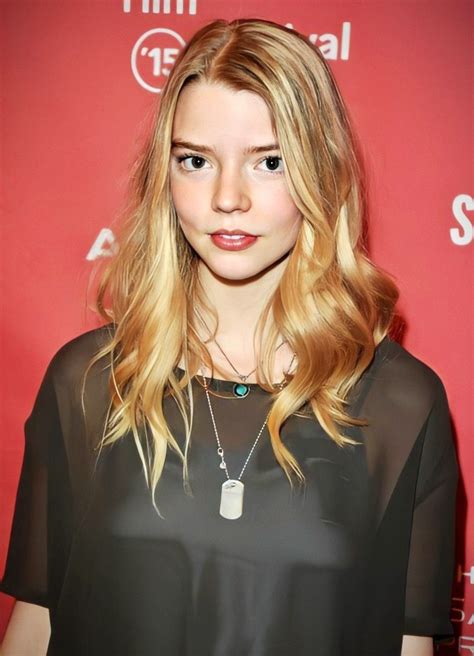 Anya Taylor Joys Natural Hair Color Is More Of An Enigma With。